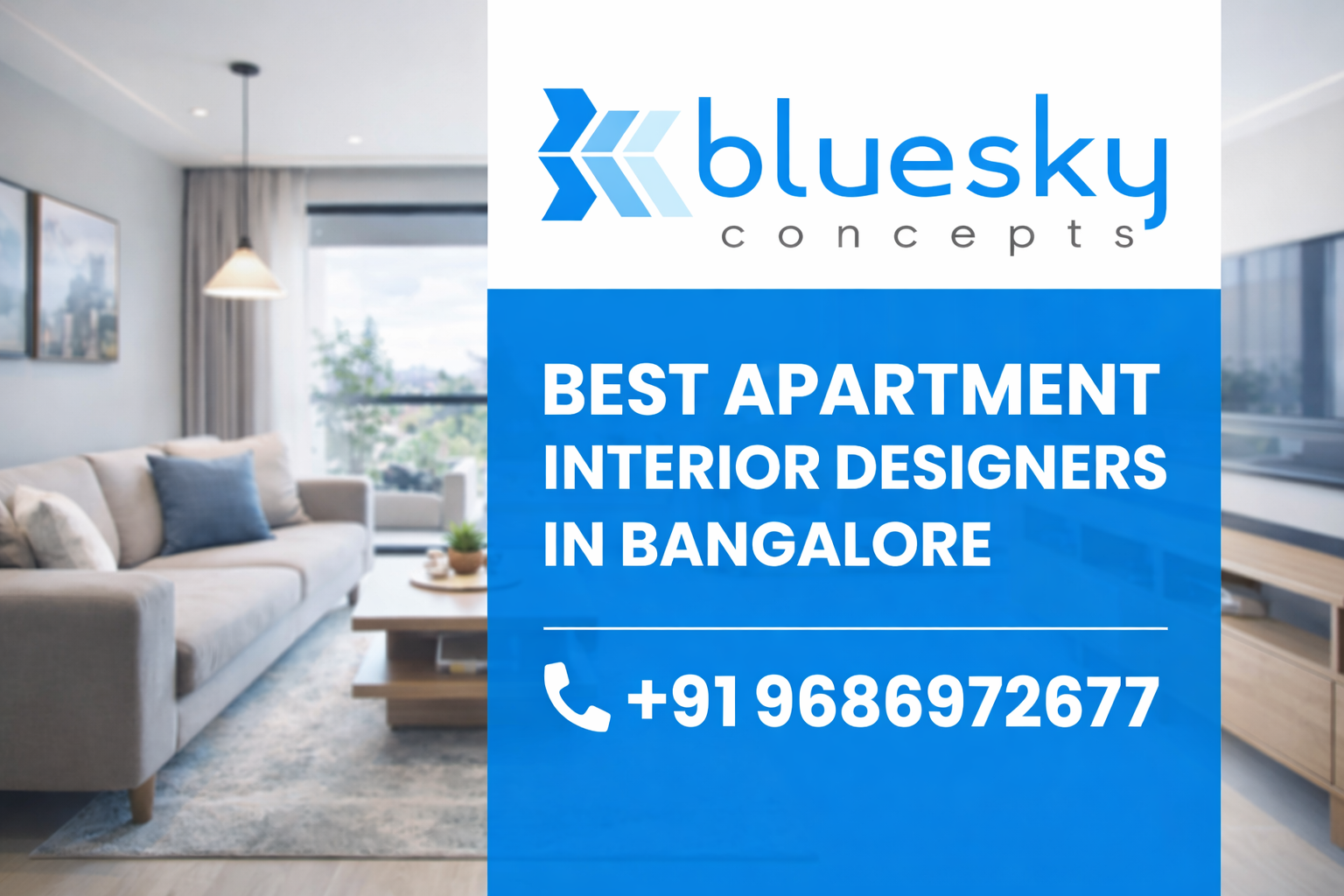 Best Apartment Interior Designers in Bangalore