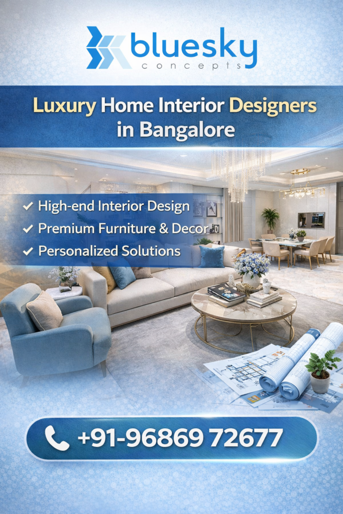 Best Home Interior Designers in Bangalore